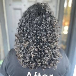 Luxe Curls by Ashley - My juicy curls after just one session with Ashley