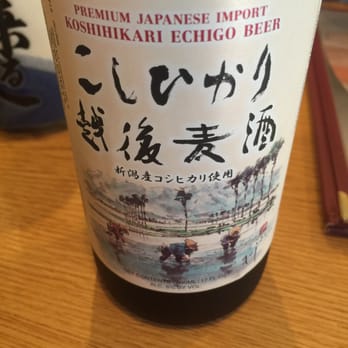 Yashima Restaurant - Premium Japanese Beer. Very smooth lager like beer. - Sushi Bars Near Me - Covina, California Yashima Restaurant - Premium Japanese Beer. Very smooth lager like beer. - Sushi Bars Near Me - Covina, California