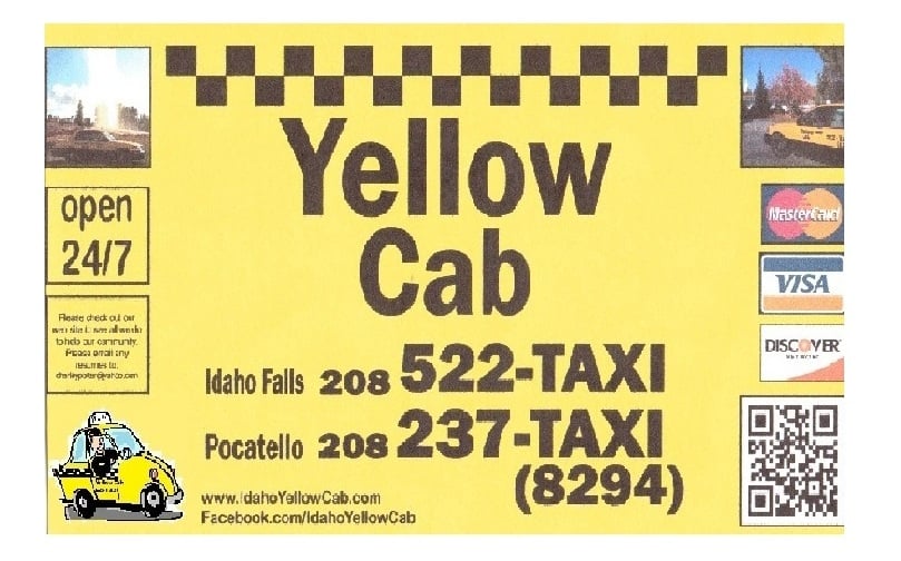 YELLOW CAB CLOSED Updated May 2024 17TH And Woodruff, Idaho Falls
