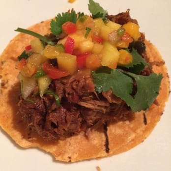 Cuchillo - Chili bbq pulled pork taco - Latin American Near Me - Vancouver, British Columbia Cuchillo - Chili bbq pulled pork taco - Latin American Near Me - Vancouver, British Columbia