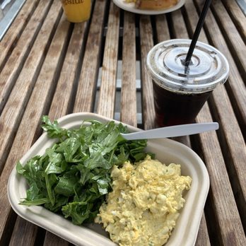 Eggslut - Egg salad on salad. - New American Near Me - Glendale, California Eggslut - Egg salad on salad. - New American Near Me - Glendale, California