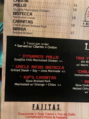 Menu photo 2 Vote For Pedro Boca Raton, FL