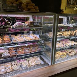 Manna Bakery - Pastry case