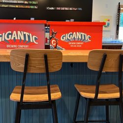 Gigantic Brewing - Hawthorne - The Gigantic Brewery bar.