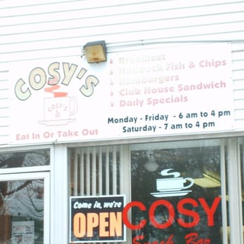 Cosy Snack Bar - open sign in window - Breakfast & Brunch Near Me - Halifax, Nova Scotia Cosy Snack Bar - open sign in window - Breakfast & Brunch Near Me - Halifax, Nova Scotia