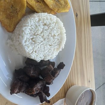 La Cocina de Mama - Pork chunks ( ordered with rice, tostones, salad ?) - Dominican Near Me - Jamestown, North Carolina La Cocina de Mama - Pork chunks ( ordered with rice, tostones, salad ?) - Dominican Near Me - Jamestown, North Carolina