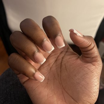 Social Nail Bar - What I asked for vs what I got - Nail Salons Near Me - Gahanna, Ohio Social Nail Bar - What I asked for vs what I got - Nail Salons Near Me - Gahanna, Ohio