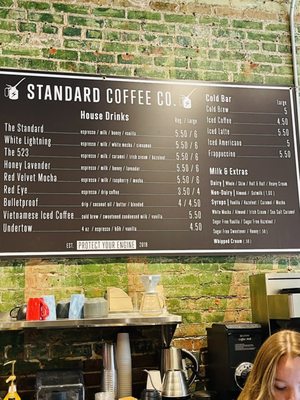Menu photo 2 Standard Coffee Monroe, LA