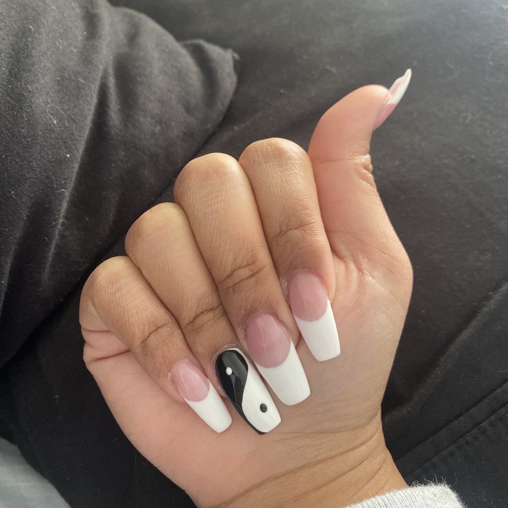 Gel Acrylic Full Set, super happy with how they turned out! Gel Acrylic Full Set, super happy with how they turned out!
