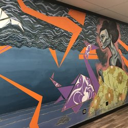 Vaporology Vape Shop - Mural from The Westmont Collective