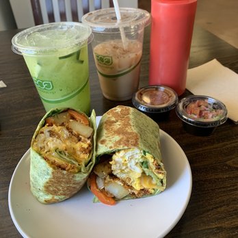 The Yucca Tree Eatery - Soy chorizo breakfast burrito. - Cafes Near Me - Yucca Valley, California The Yucca Tree Eatery - Soy chorizo breakfast burrito. - Cafes Near Me - Yucca Valley, California