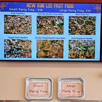New Kim Lee Fast Food - Party tray menu - Fast Food Near Me - Milpitas, California New Kim Lee Fast Food - Party tray menu - Fast Food Near Me - Milpitas, California