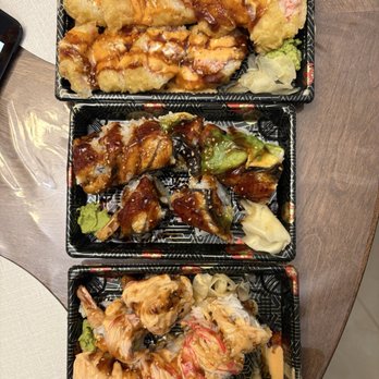 Firexbox - S9. New York Roll, Las Vegas Roll, S13. Garland Roll - Japanese Near Me - Dallas, Texas