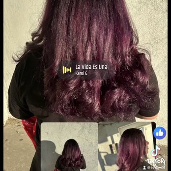 The Pin Up Corner - Color done Gloria red - Hair Salons Near Me - Montebello, California