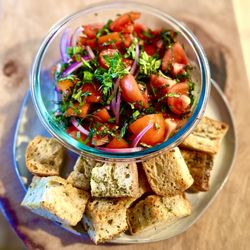 Just a Bite Maui - Panzanella Salad, House Croutons