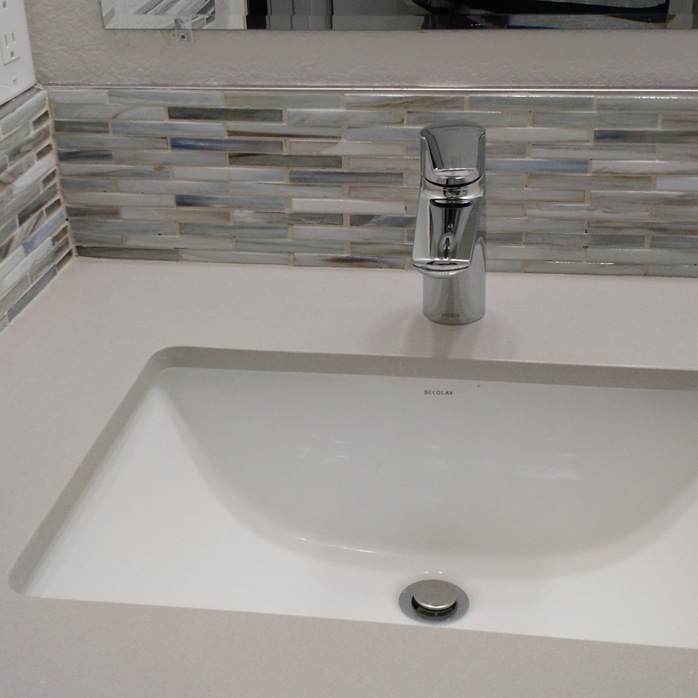 Nara Tile - Love this backsplash so much! And the counter compliments it really nicely. - Flooring Near Me - Dublin, California Nara Tile - Love this backsplash so much! And the counter compliments it really nicely. - Flooring Near Me - Dublin, California