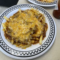 George's Greek Coney Island - Chili fries
