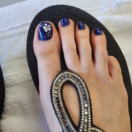 My pedicure from 6/22/2024 by Tammy at Professional Nails Salon.