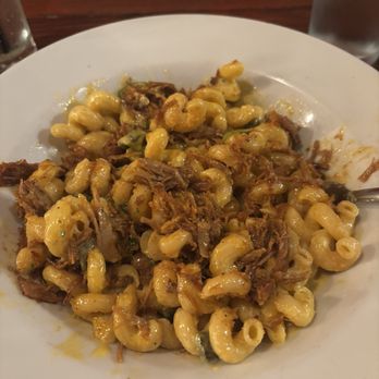 Blvd Tavern - Poblano Mac and Cheese with pork - New American Near Me - Kansas City, Missouri Blvd Tavern - Poblano Mac and Cheese with pork - New American Near Me - Kansas City, Missouri