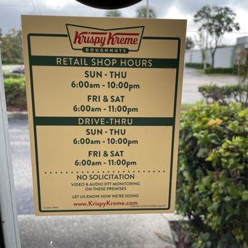 Krispy Kreme - Hours. - Donuts Near Me - Winter Park, Florida Krispy Kreme - Hours. - Donuts Near Me - Winter Park, Florida