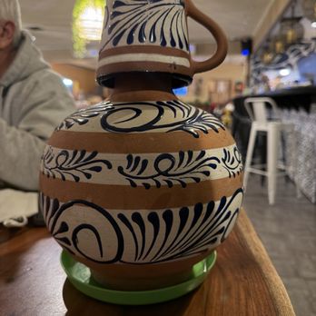 Vecindad de Seattle - A beautiful water jug at each table - Mexican Near Me - Tacoma, Washington Vecindad de Seattle - A beautiful water jug at each table - Mexican Near Me - Tacoma, Washington