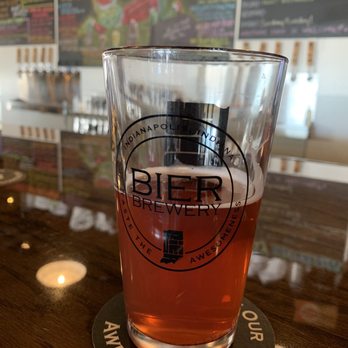 Bier Brewery - Raspberry beer - Breweries Near Me - Carmel, Indiana