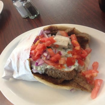 Mikonos Grill - The super gyro - Greek Near Me - Milpitas, California