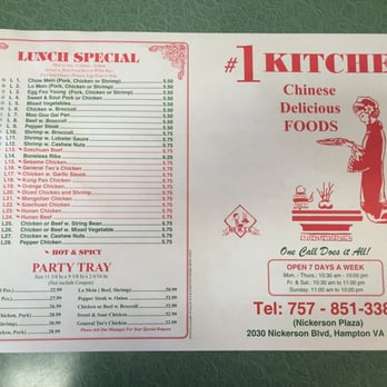 Number 1 Kitchen - Menu - Chinese Near Me - Hampton, Virginia Number 1 Kitchen - Menu - Chinese Near Me - Hampton, Virginia
