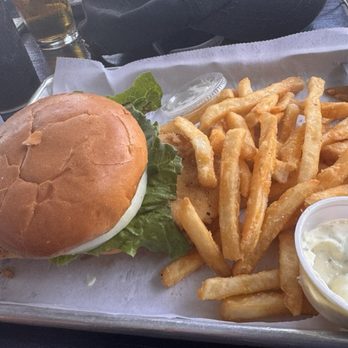 Beachcomber Restaurant - Fish Sandwich and fries - Seafood Near Me - Saint Augustine, Florida Beachcomber Restaurant - Fish Sandwich and fries - Seafood Near Me - Saint Augustine, Florida