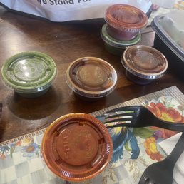 The sauces The sauces