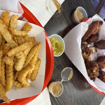 Chickii - We chose to add a side of fries to split & they were very tasty - Chicken Shop Near Me - Glendale, Arizona Chickii - We chose to add a side of fries to split & they were very tasty - Chicken Shop Near Me - Glendale, Arizona