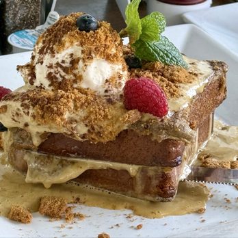 Garcia Bros Cafe - Daily Special: Tiramisu French Toast (from our neighbor's table). - Cafes Near Me - Van Nuys, California Garcia Bros Cafe - Daily Special: Tiramisu French Toast (from our neighbor's table). - Cafes Near Me - Van Nuys, California