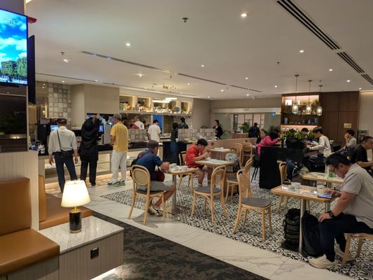 SATS Premier Lounge Terminal 3 by null