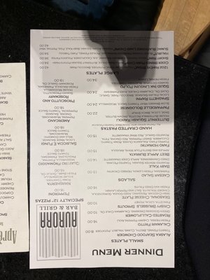 Menu photo 2 Aurora Bar and Grill Girdwood, AK