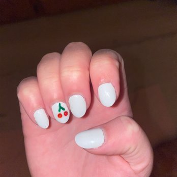 Amazing Nail Spa - Gel nail ( what I received after showing picture) - Nail Salons Near Me - Torrance, California