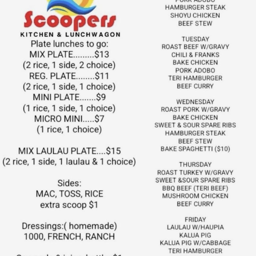 Scoopers Kitchen - American Near Me - Waipahu, Hawaii Scoopers Kitchen - American Near Me - Waipahu, Hawaii
