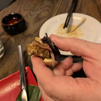 YUU Kitchen - Puto cheese thingy that was small and consumed quickly. I didn't get to try it. - Chicken Wings Near Me - London, XGL YUU Kitchen - Puto cheese thingy that was small and consumed quickly. I didn't get to try it. - Chicken Wings Near Me - London, XGL
