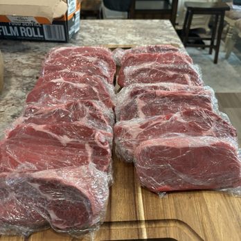 Winningham's Meats - Amazing rib roast we cut up into 14 inch and a quarter steaks - Meat Shops Near Me - Ridgeville, South Carolina Winningham's Meats - Amazing rib roast we cut up into 14 inch and a quarter steaks - Meat Shops Near Me - Ridgeville, South Carolina