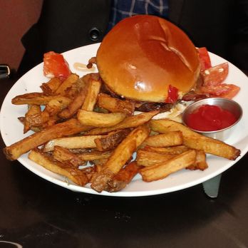 Crave - $24 burger and fries - not worth it - New American Near Me - Akron, Ohio