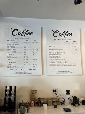Menu photo 1 Honesto Cafe Los Angeles, CA
