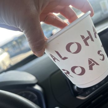 Aloha Roastery - latte on the go! perfect pre- hike pick me up! - Bakeries Near Me - Lihue, Hawaii