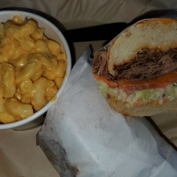 Sourdough & Co. - Brisket Sandwich with side of Mac-n-Cheese - Sandwiches Near Me - Mountain View, California