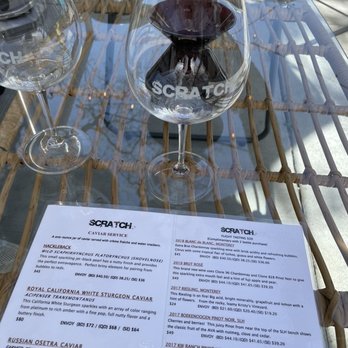 Scratch Wines - Opening day menu - Wine Tasting Room Near Me - Carmel Valley, California Scratch Wines - Opening day menu - Wine Tasting Room Near Me - Carmel Valley, California