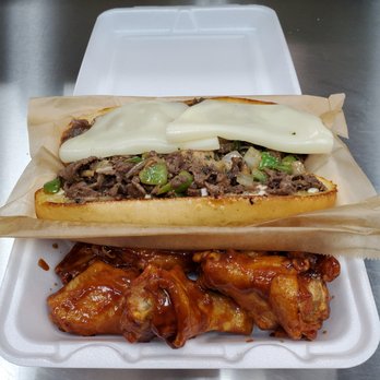 Bon Buffalo - Honey BBQ Wings + Steak Philly Pair - Chicken Wings Near Me - Columbus, Georgia Bon Buffalo - Honey BBQ Wings + Steak Philly Pair - Chicken Wings Near Me - Columbus, Georgia