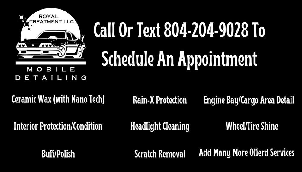 ROYAL TREATMENT MOBILE DETAILING Glen Allen, Virginia Auto