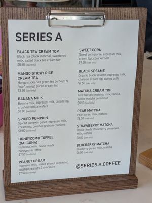 Menu photo 4 Series A Coffee Beverly Hills, CA Menu photo 4 Series A Coffee Beverly Hills, CA