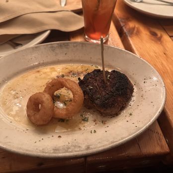 Three OAK Steakhouse - Petite filet - Steakhouses Near Me - Easton, Pennsylvania Three OAK Steakhouse - Petite filet - Steakhouses Near Me - Easton, Pennsylvania