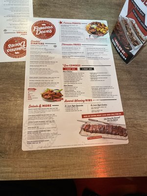 Menu photo 1 Famous Dave's Bar-B-Que Yuma, AZ Menu photo 1 Famous Dave's Bar-B-Que Yuma, AZ