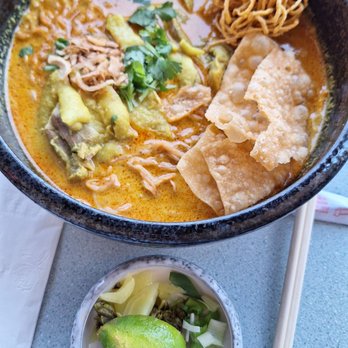 Time Thai Kitchen - Chicken Kao Soi - Thai Near Me - Pleasanton, California Time Thai Kitchen - Chicken Kao Soi - Thai Near Me - Pleasanton, California
