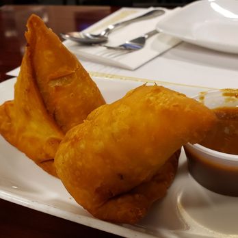 Annapurna Grill - Vegetable samosa ($5). Vegan by default and pretty good. - Indian Near Me - Pasadena, California Annapurna Grill - Vegetable samosa ($5). Vegan by default and pretty good. - Indian Near Me - Pasadena, California